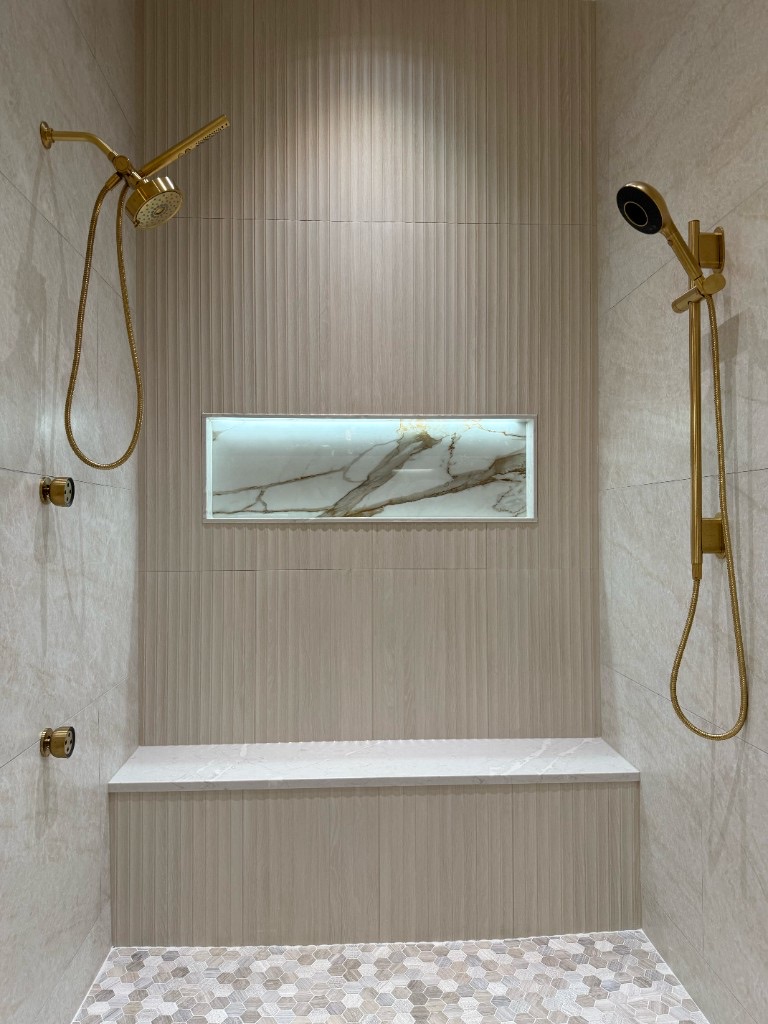 Bathroom remodeling project