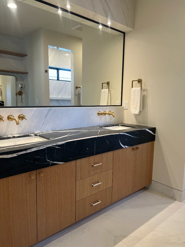 Bathroom remodeling project