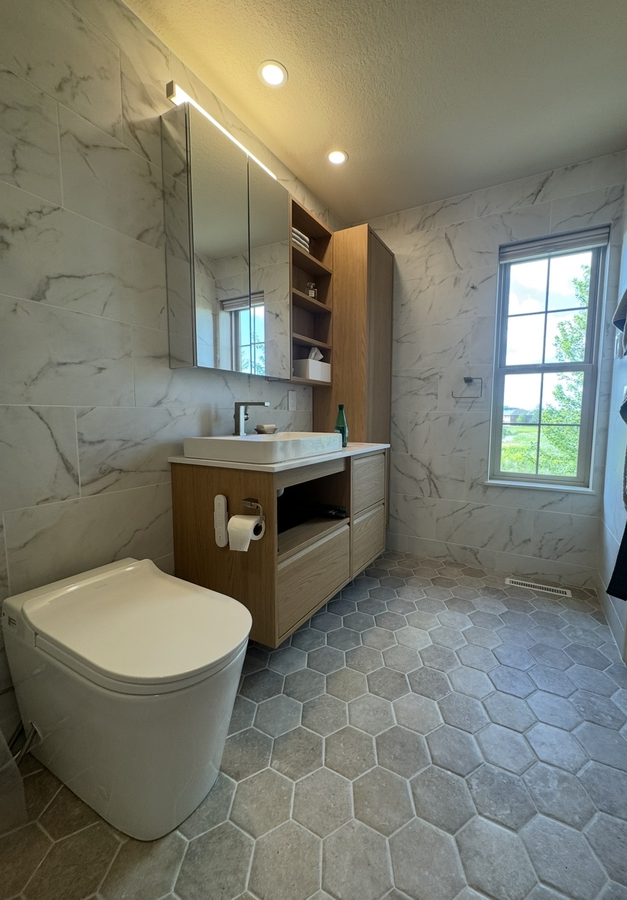 Bathroom remodeling project