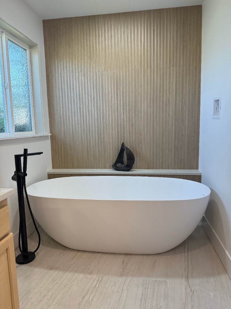 Bathroom remodeling project